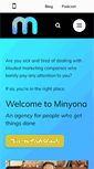 Mobile Screenshot of minyona.com