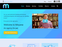Tablet Screenshot of minyona.com